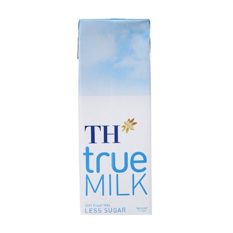 Sữa tươi tiệt trùng ít đường TH true MILK hộp 1 lít