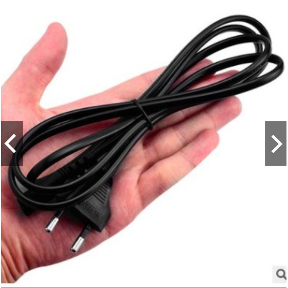Dây Nguồn Số 8 - Dây Nguồn 2 Cửa cắm biến áp, máy hơ gel, đèn ring...