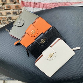 ❤️rẻ nhất shopee❤️ ví coach nắp gài