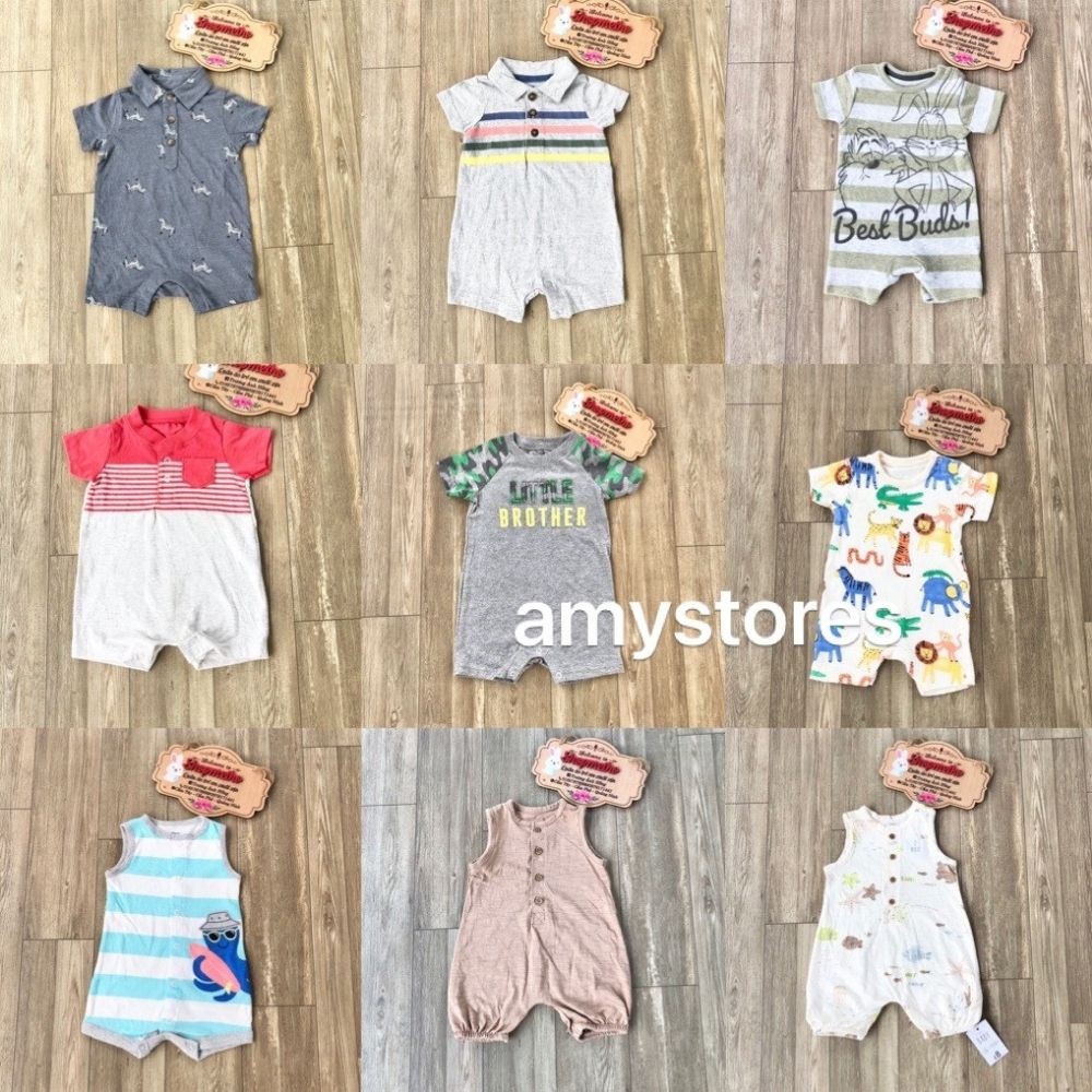 Body đùi, Romper đùi bé trai chất cotton mềm mại thoáng mát thấm hút mồ hôi