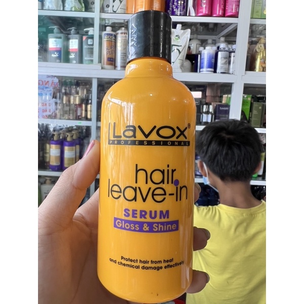 Sirum năng lượng phục hồi lavox 250ml ,bảo vệ tóc yếu hư tổn trước khi u ấn duỗi nhuộm chống khô sơ trẻ ngọn giá siêu mê