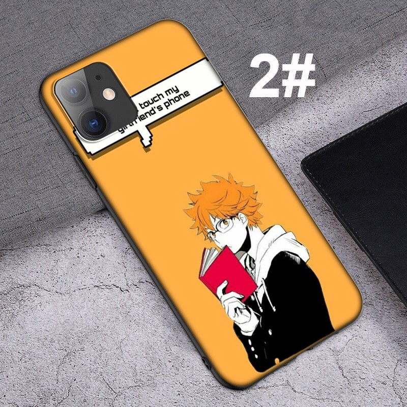 Ốp điện thoại in hình ảnh phim anime Haikyuu cho iPhone 5 5s SE 6 6S 7 8 Plus X XR XS Max 63LU