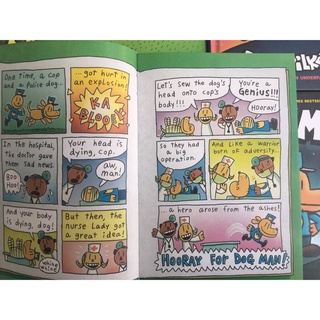 Bộ nhập - Dog Man 11 books/set
