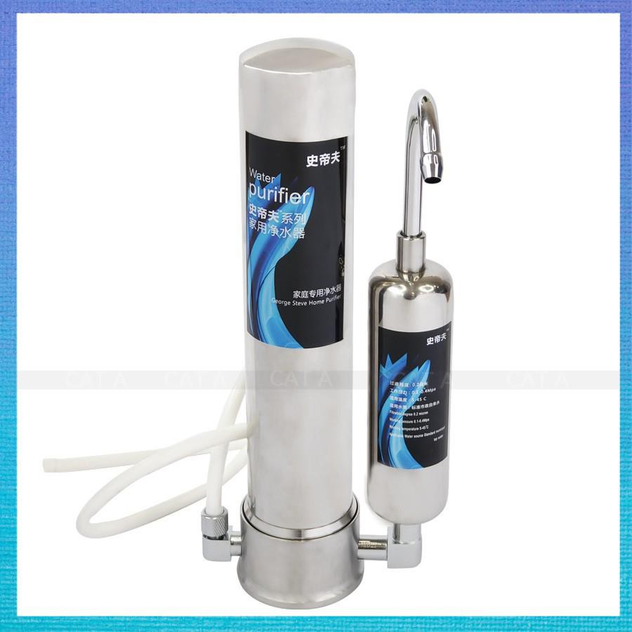 MÁY LỌC NƯỚC MINI TẠI VÒI WATER PURIFIER, Lõi lọc than hoạt tính đem lại nguồn nước tinh khiết - Đảm bảo sức khỏe!