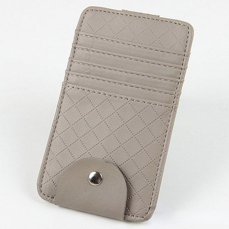 Kẹp Giữ Thẻ/Mắt Kính Gắn Tấm Che Nắng Xe Hơi Thông Dụng