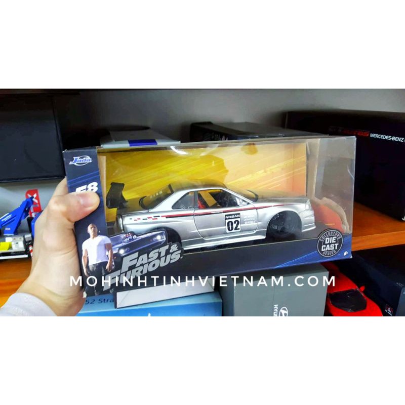Nissan Skyline GT-R R34 1:24 Jada