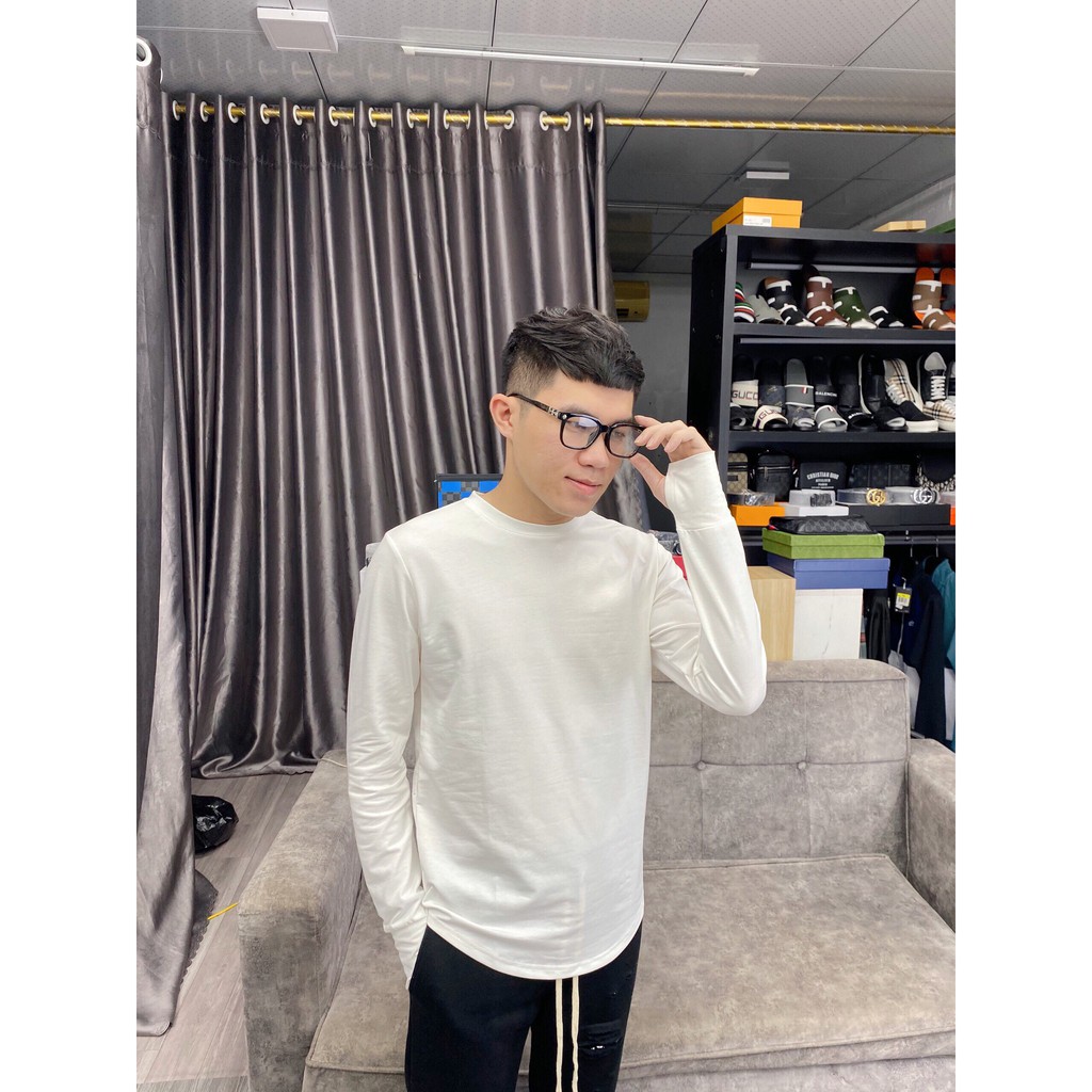 💓Áo sweater Like AU💓 Áo sweater Basic trơn tay xỏ ngon TBT M-L-XL