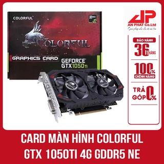 Card màn hình NVIDIA GTX 1050Ti 4G Chính Hãng Bh 36Th