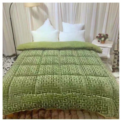 Chăn Lông Cừu Chữ Vạn Hàng Loại 1 Siêu Ấm Cao Cấp Nhập khẩu