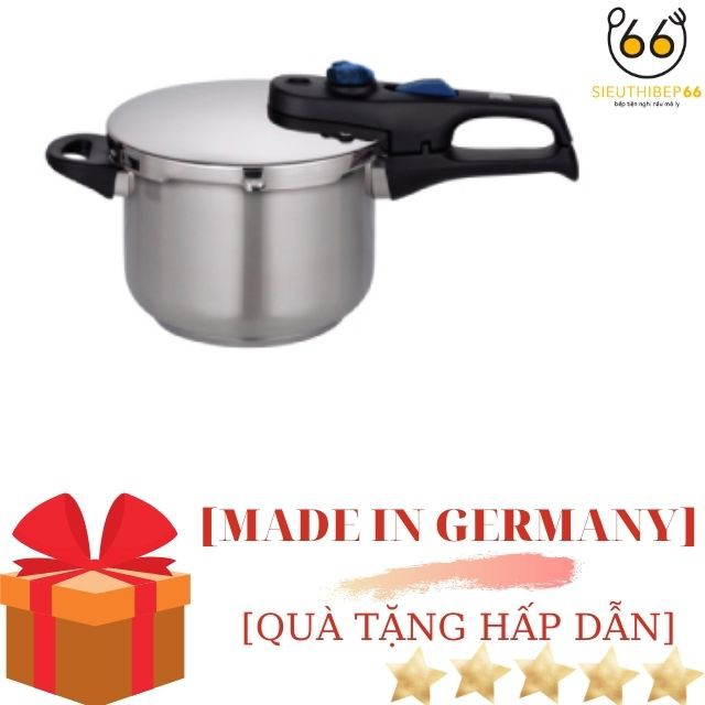 [Chính Hãng] Nồi Áp Suất  Praktika XS Darling, Inox Cao Cấp Dung Tích 3,2L