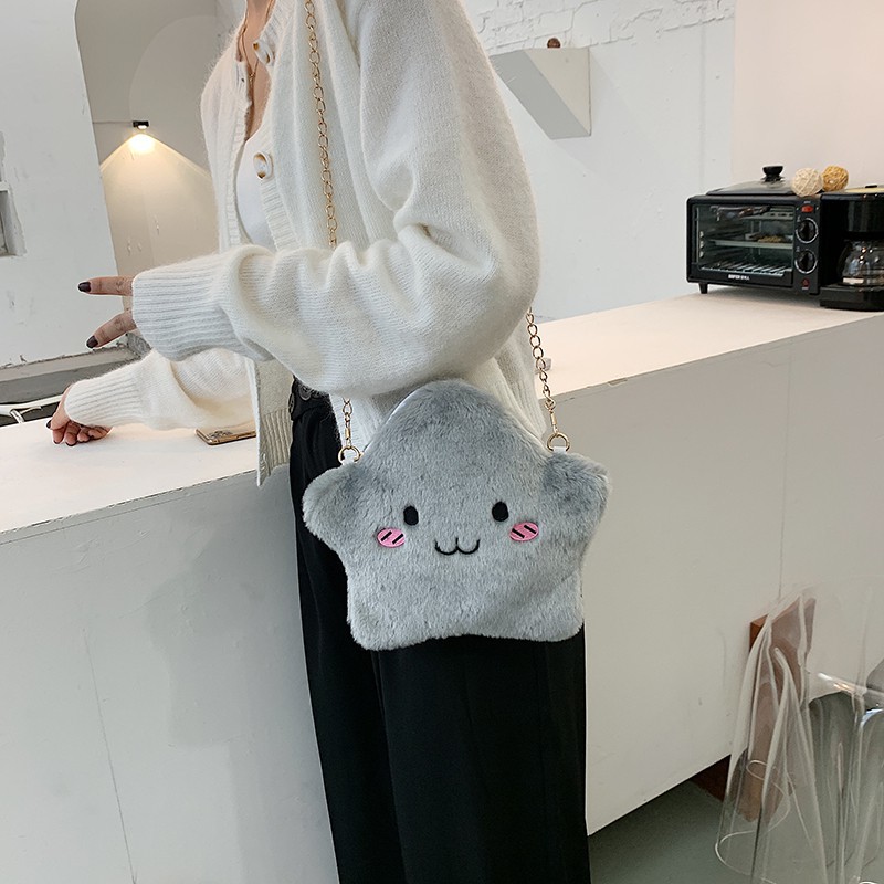 T40- Túi Đeo Chéo Hình Sao Messenger dễ thương dành cho cô gái hợp thời trang