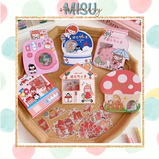 Set 40 sticker em bé xinh xỉu up xỉu down - MiuSua