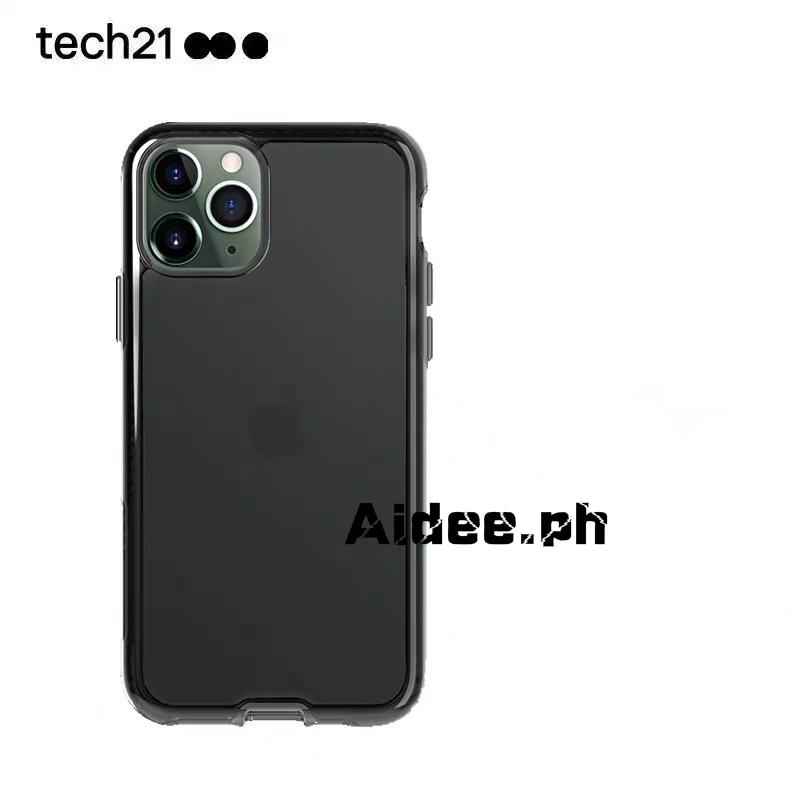 Ốp Điện Thoại Cứng Trong Suốt Chống Rơi Tech21 Evo Cho IPhone X XR XSMAX 11 12mini PRO MAX 7 8 PLUS Se2