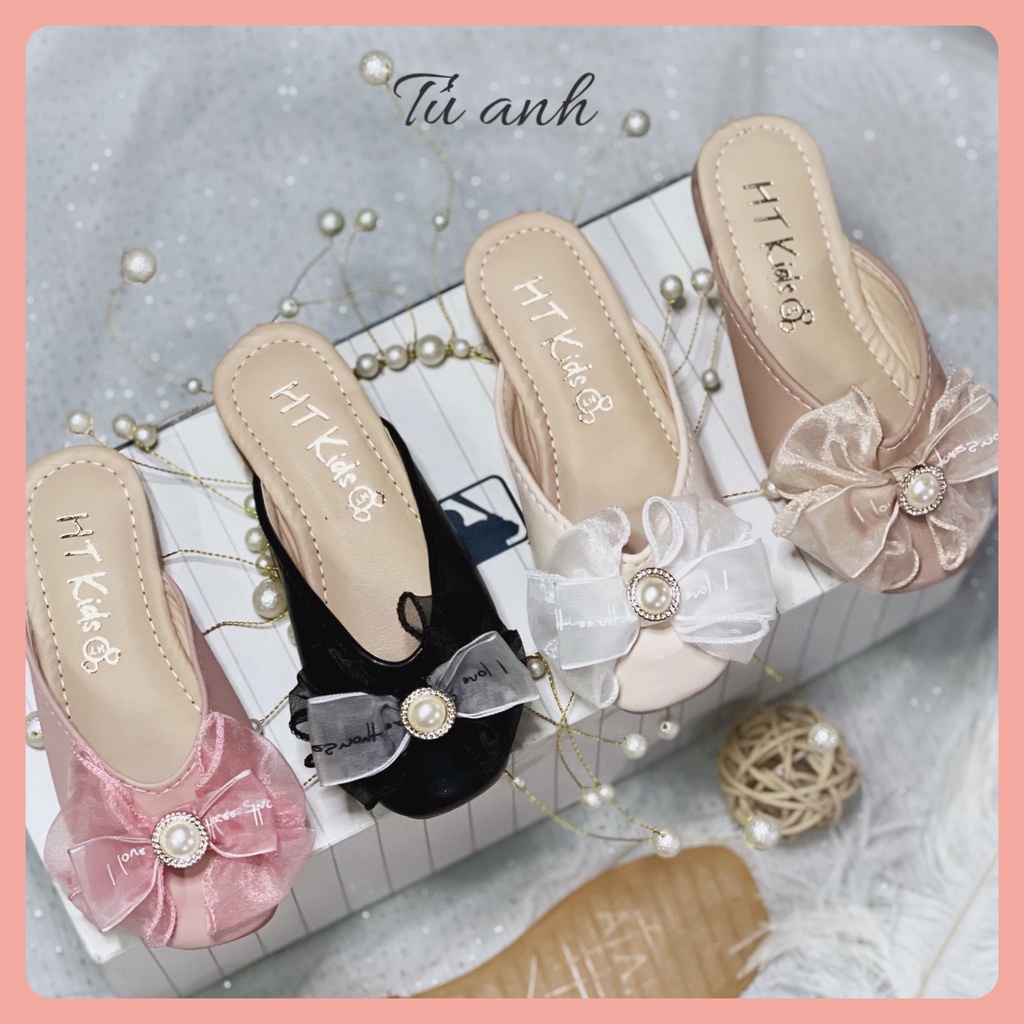 Sục bé gái ,sục nơ ngọc da mềm cho bé gái  Sục DA Pu .Kiểu dáng Hàn Quốc .Đế Chống Trơn Trượt  . Mẫu Mới 2022