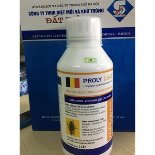 Thuốc diệt ruồi Proly 2.5CS chai 1 L