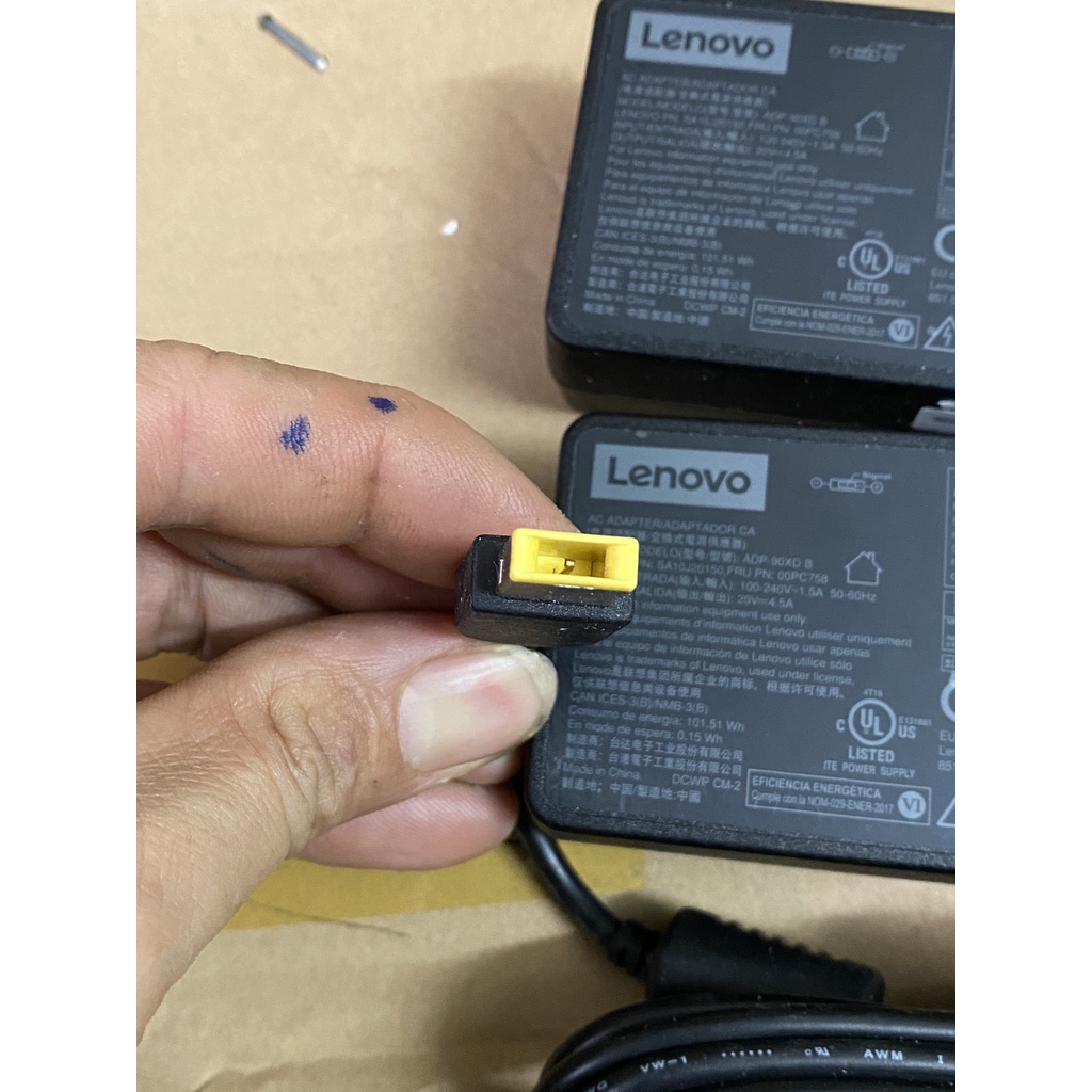 Adapter nguồn cho Máy tính Tiny Lenovo ThinkCenter M910x Kabylake ITX 20v-4.5A chính hãng