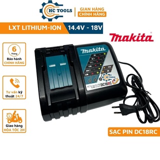 Sạc pin nhanh makita dc18rc 18v chính hãng – bảo hành 6 tháng | hùng cường tools