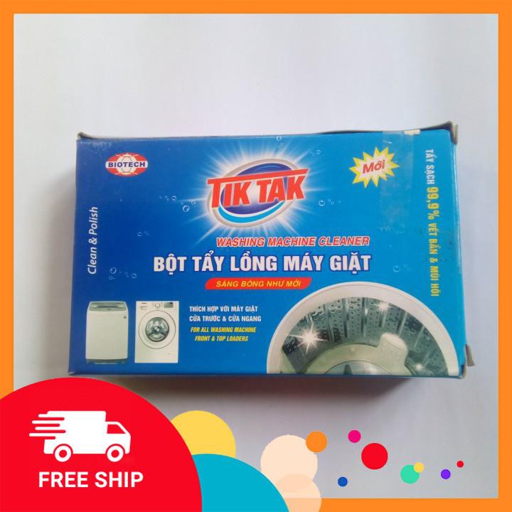 Bột Tẩy Vệ Sinh Lồng Giặt Chính Hãng TikTak 200g -Rẻ nhất