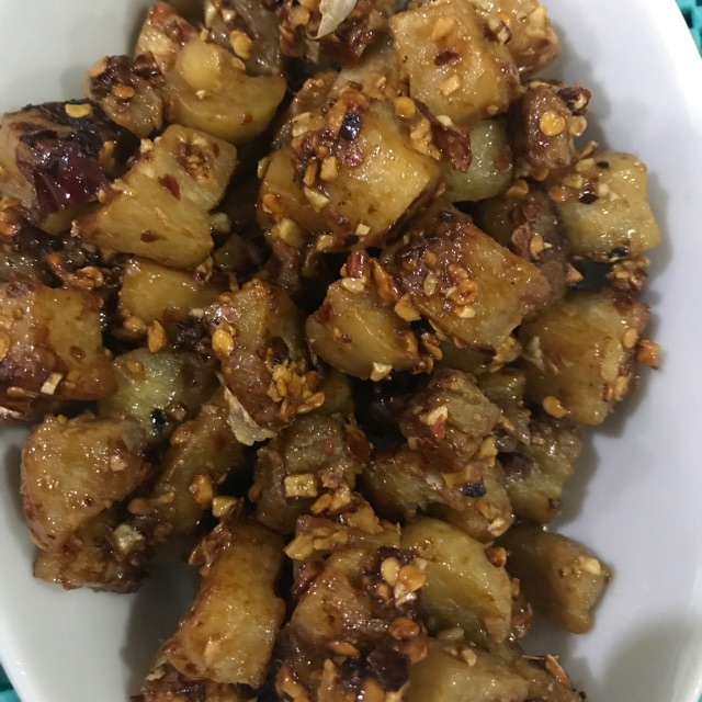 Tép mỡ sên mắm tỏi