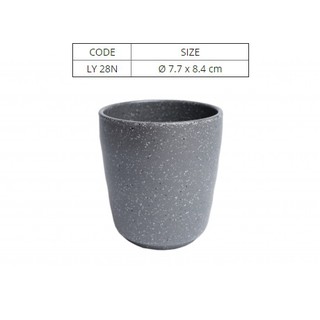 Ly Nhựa Melamine Nhám Xám