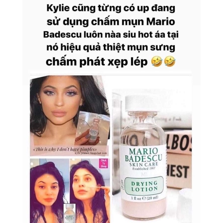 Chấm Mụn Mario Badescu Drying Lotion