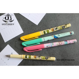 Combo 5 bút viết chính tả QB020 + bút máy luyện chữ đẹp + bút máy khắc tên + ngòi bút máy