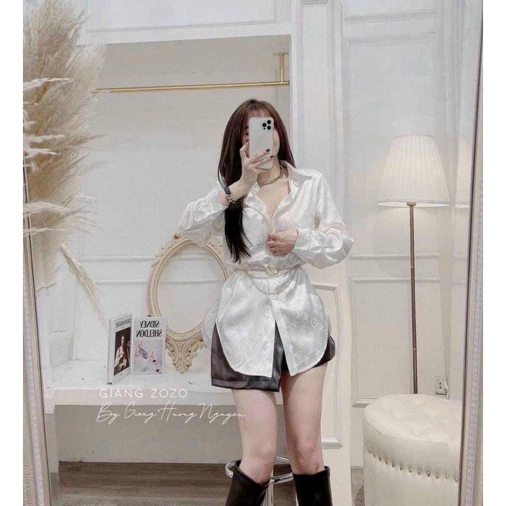 Sơ Mi Lụa Dài Tay