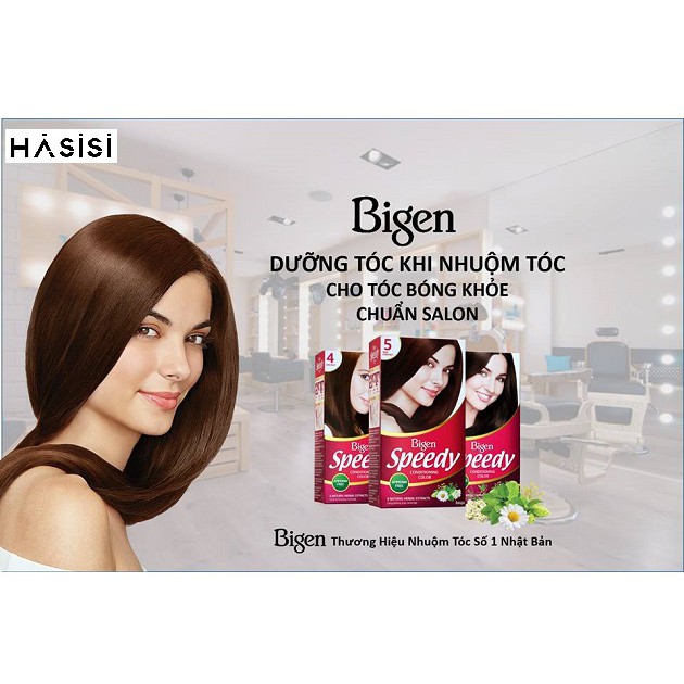 Thuốc Nhuộm Tóc Phủ Bạc BIGEN SPEEDY CONDITIONING COLOR SPEEDY Bigen