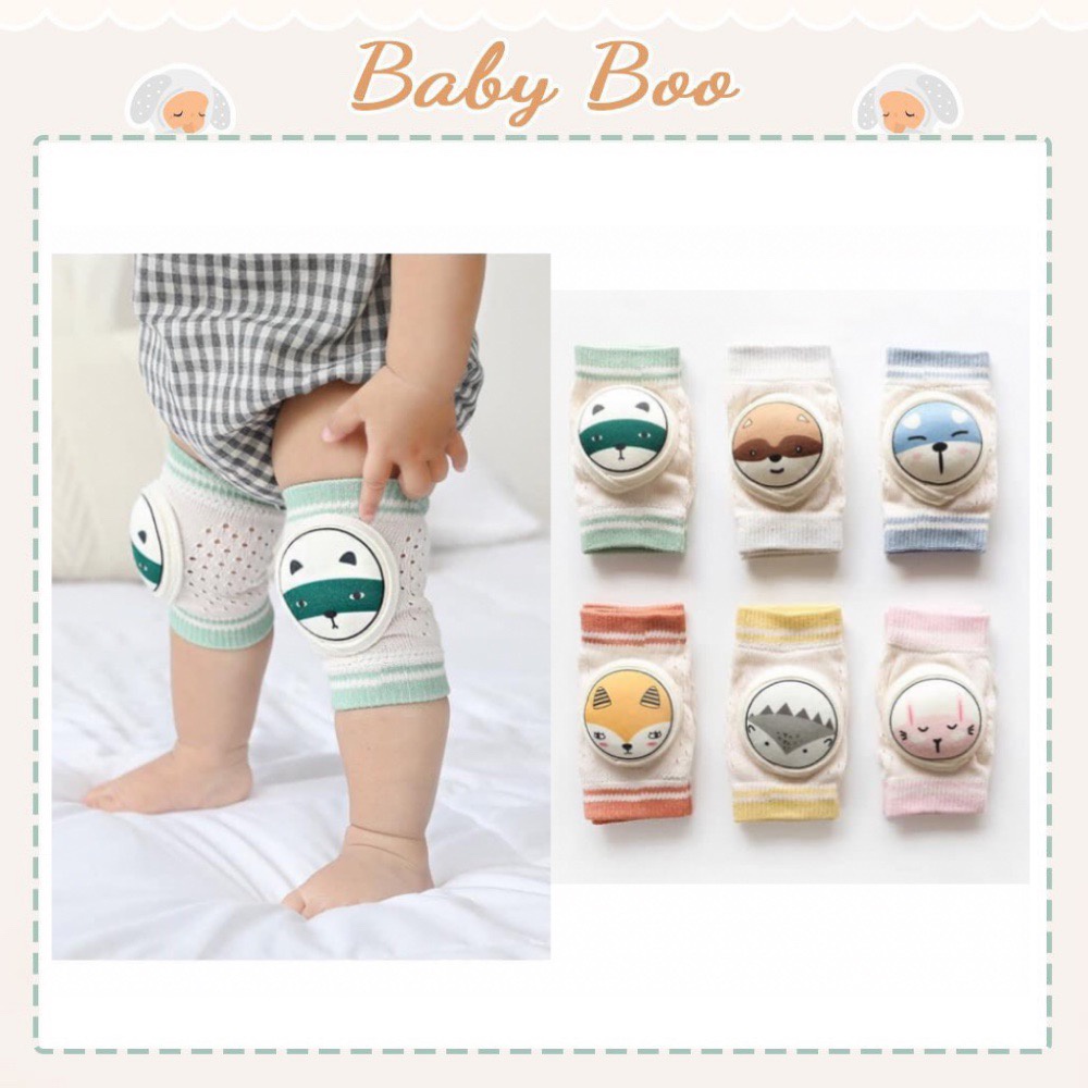 Tất, vớ, bao gối bảo vệ đầu gối tập bò [ babyboo ]