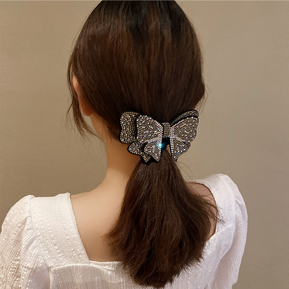 Kẹp Tóc Hình Nơ Thời Trang Hàn Quốc Cho Nữ