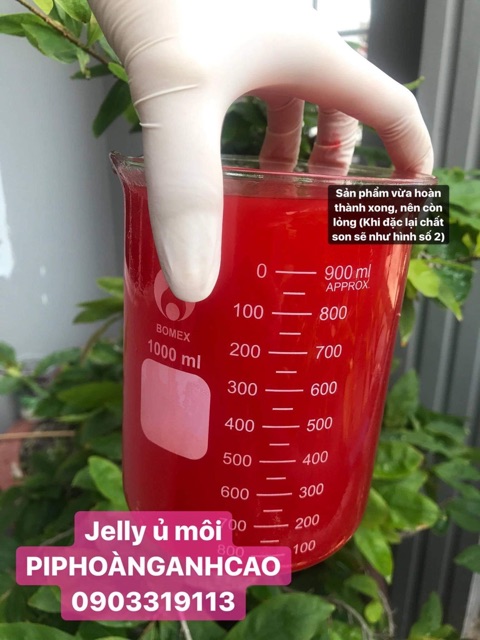 PHÔI SON JELLY Ủ HỒNG MÔI (MẶT NẠ NGỦ MÔI) 10g,50g