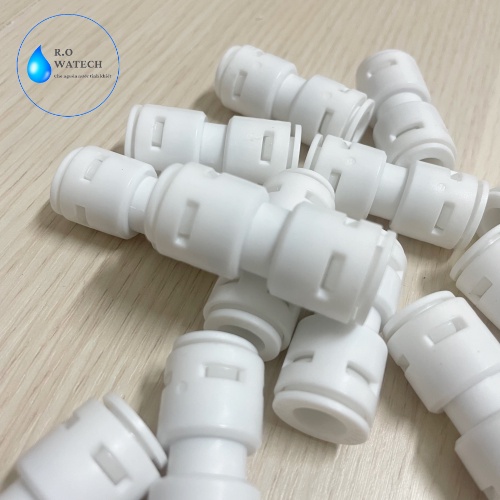 Nối thẳng 2 đầu phi 6mm hoặc 10mm ,nối nhanh 2 đầu  trong máy lọc nước