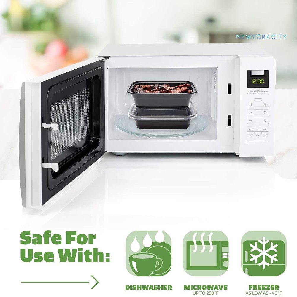 Set 30 Hộp Đựng Thức Ăn Hình Tròn/Chữ Nhật/Vuông Dùng Một Lần Cho Dã Ngoại