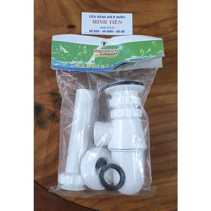 Bộ xả Lavabo, bộ xả chậu rửa mặt bằng nhựa màu trắng, Bộ xả Lavabo, bộ xả chậu rửa mặt dây dạng lò xo nhựa.