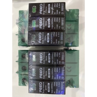 Thiết bị chống sét Dc 1000Vdc cho năng lượng mặt trời Hãng FEEO! Hàng Chính Hãng! hàng chuẩn nhà máy