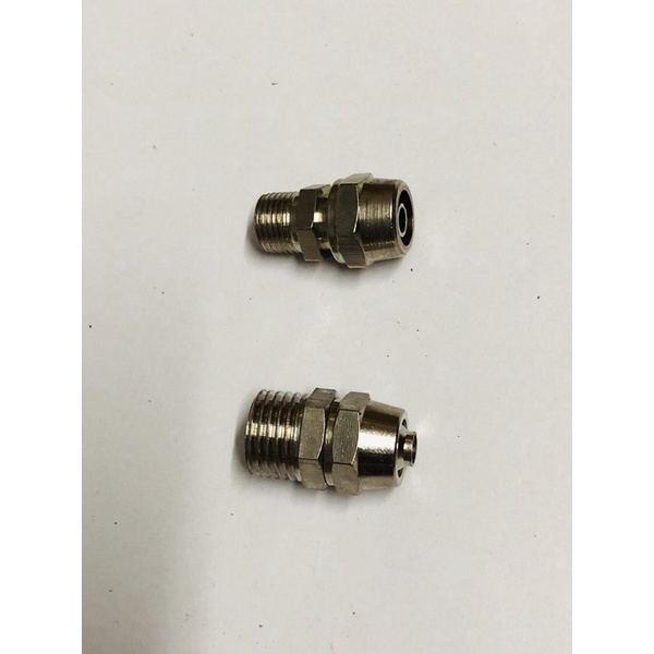 Đầu nối ren ngoài inox ren13 ống 8