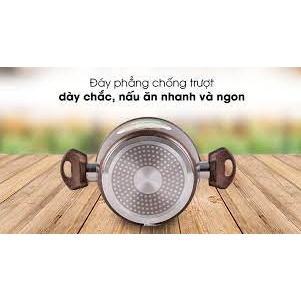 Bộ nồi nhôm (3 chiếc: 18-20-24 cm, đáy từ) KG992MX Hàng chính hãng