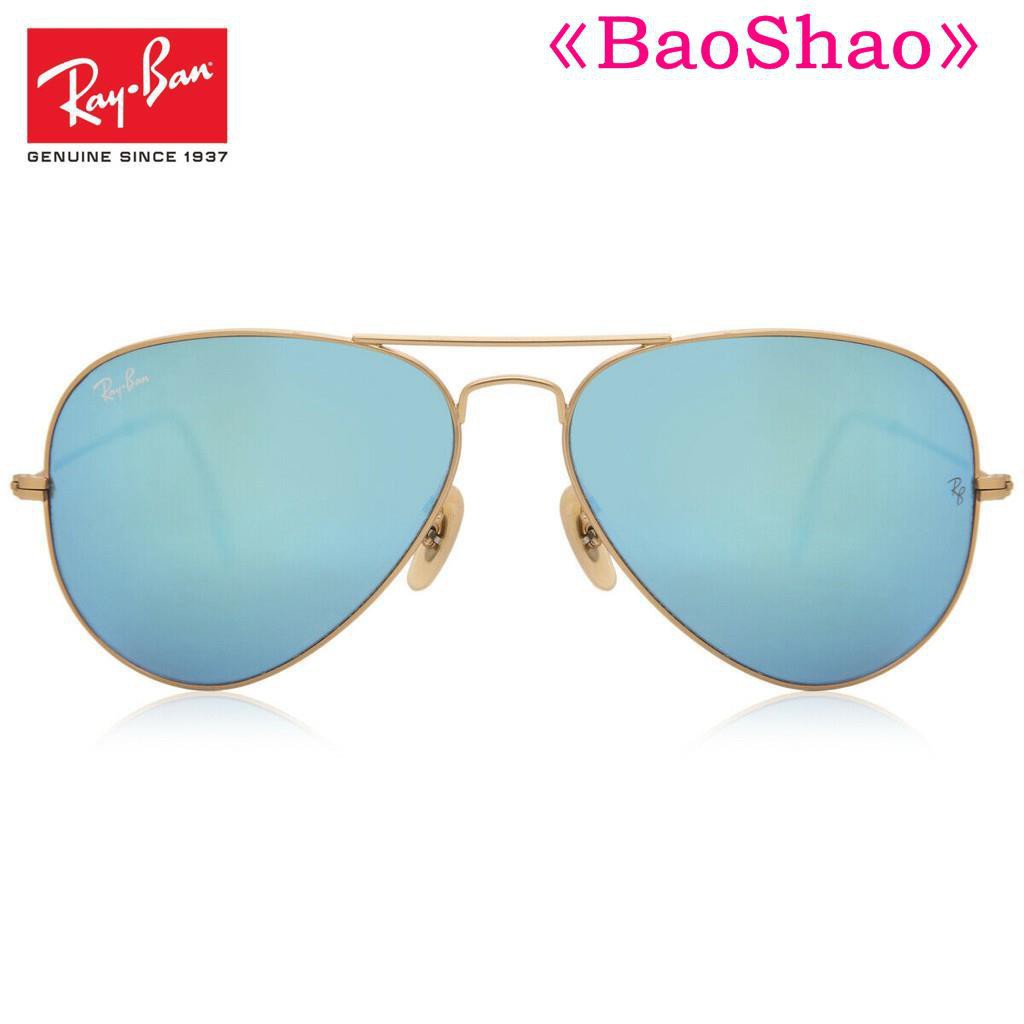 (Hàng Mới Về) Kính Râm Ray Ban Ban Ban Ban Banled Rb3025 Aviator Flash Lenses 112 / 17