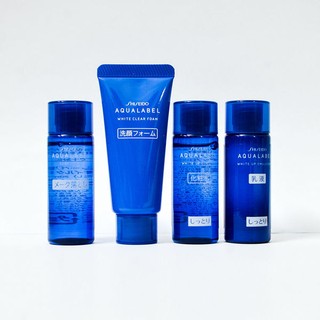 Set mini Shiseido Aqualabel Blue Nhật Bản dành cho da dầu
