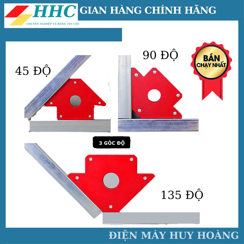 [HOT] Bộ 2 ke góc cho thợ hàn loại có lực hút 12kg