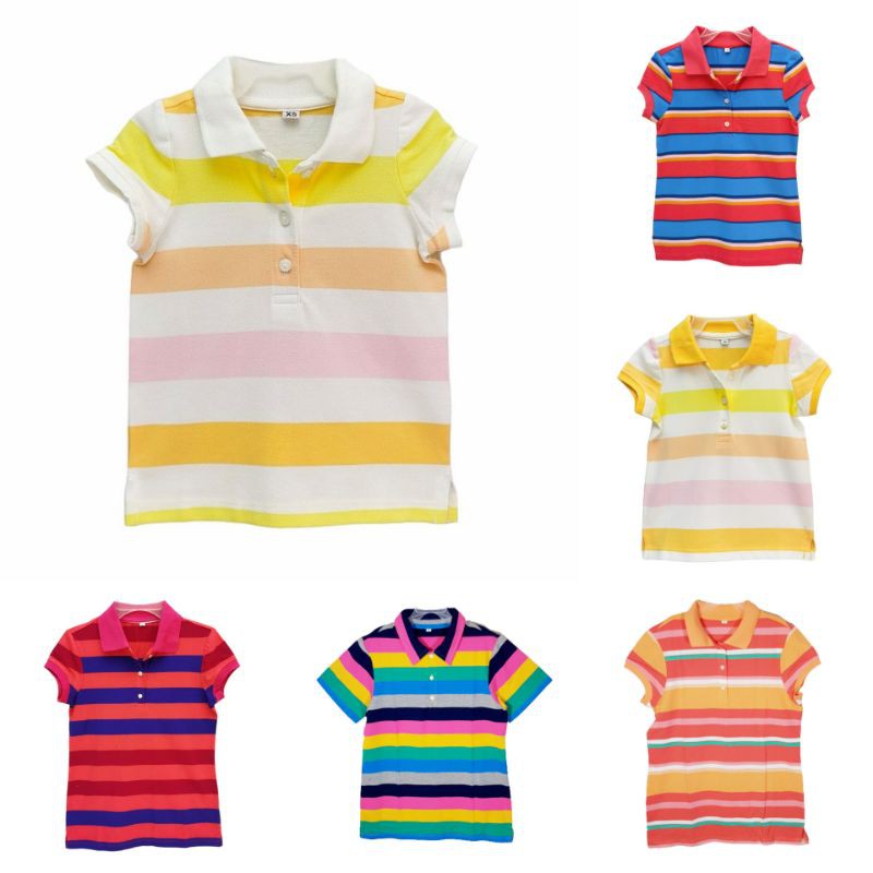 Tommy Hilfiger Áo Thun Polo Tommy Hilfiger Cho Bé Gái | 6m - 14y Part2