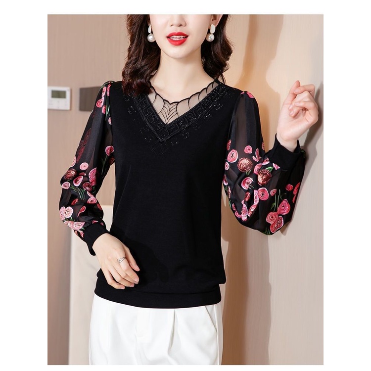 Áo Sơ Mi Tay Dài Thời Trang Dành Cho Phụ Nữ Trung Niên