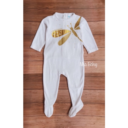 Body nỉ nhung liền thân xuất dư cho bé 0-36m (giao ngẫu nhiên)