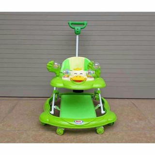Xe tròn tập đi 315B Song Long có nhạc, cán đẩy, chỗ để chân