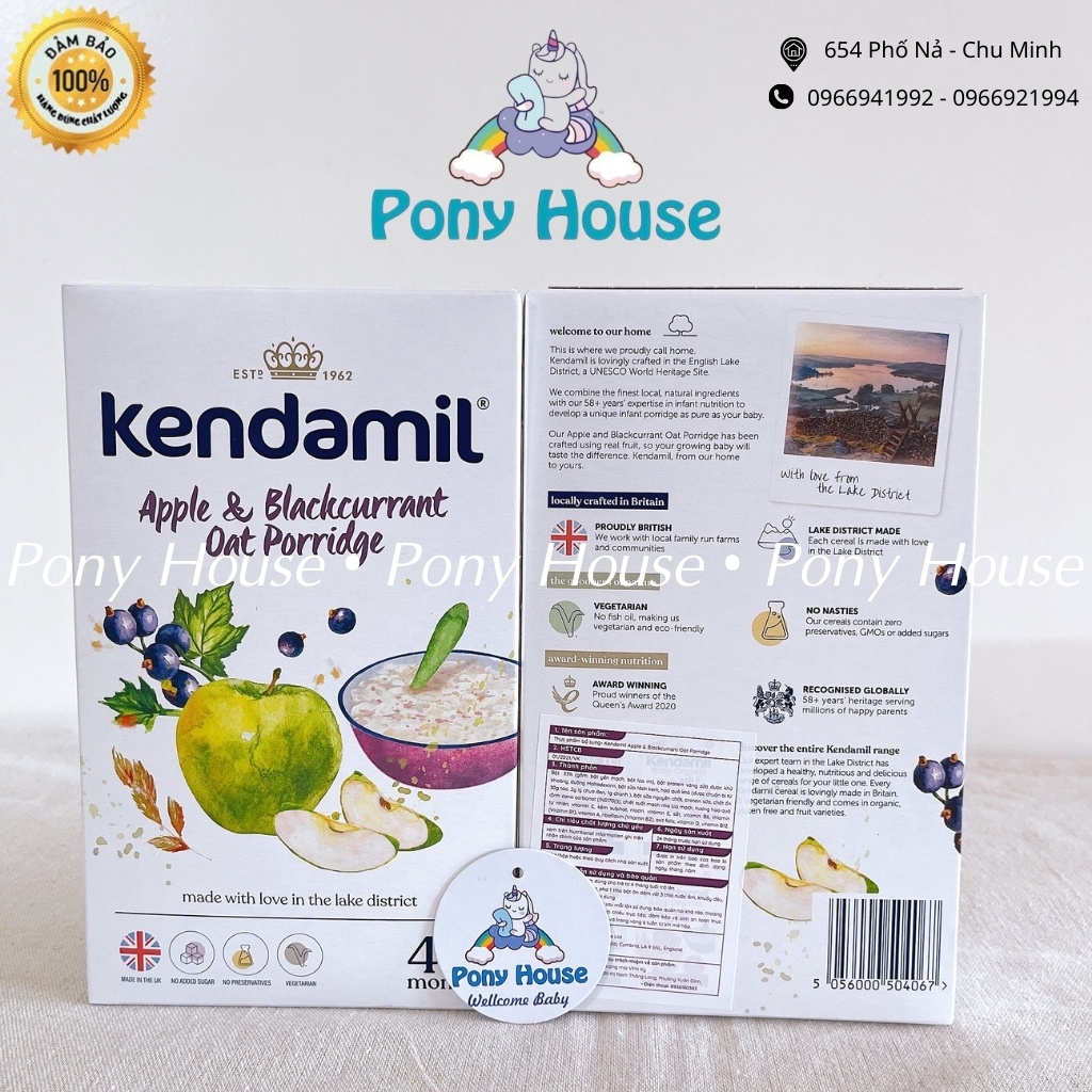 Bột Ăn Dặm Kendamil Anh Đủ Vị Chuối , Yến Mạch, Bông Cải Phô Mai, Hoa Quả Cho Bé Từ 4 Tháng Date 2022
