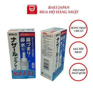 Xịt xoang thông mũi Nazal Nhật bản 30ml