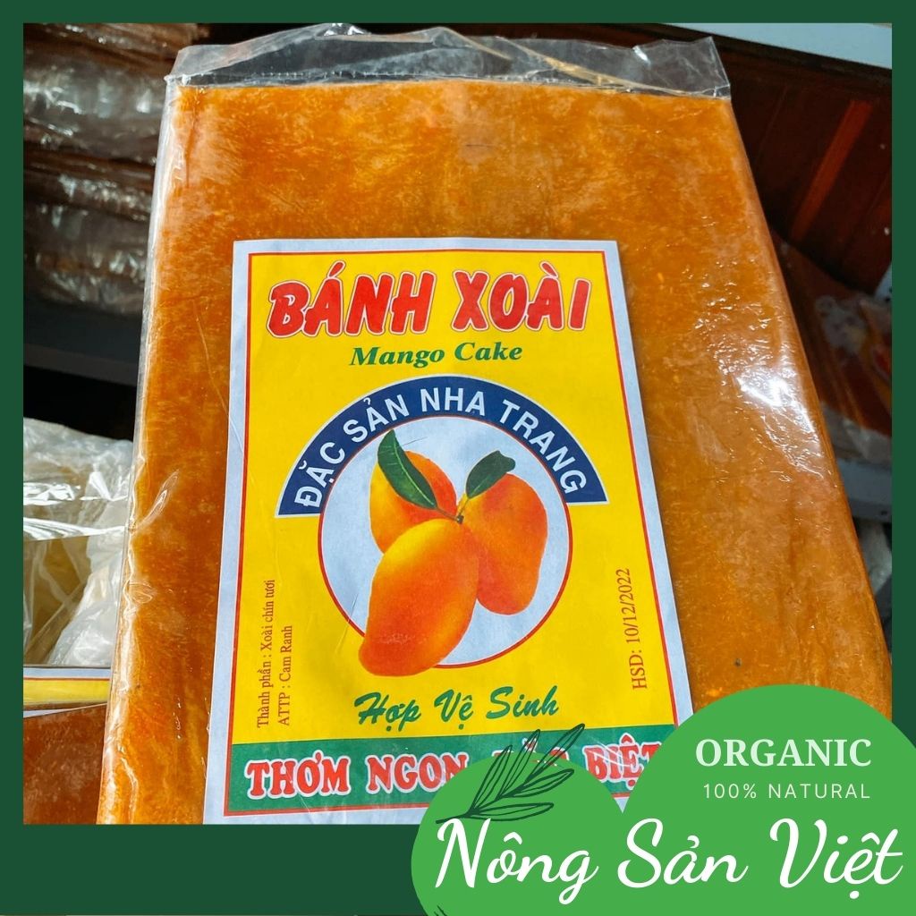 Bánh tráng xoài vuông đặc sản Nha Tranh bánh tráng xoài chua chua ngọt ngọt dai dai ăn mê ngay - 04100008