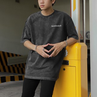 Áo Thun Washed Logo Three Hundred Phản Quang