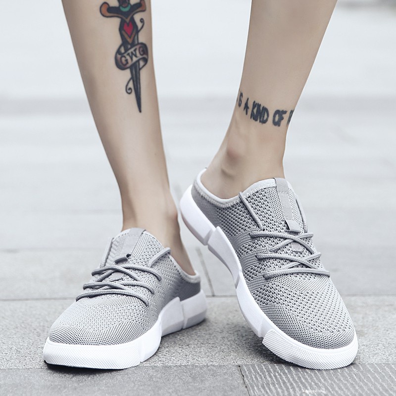 Giày lười JINTOHO canvas chống trượt thời trang mùa hè cho nam