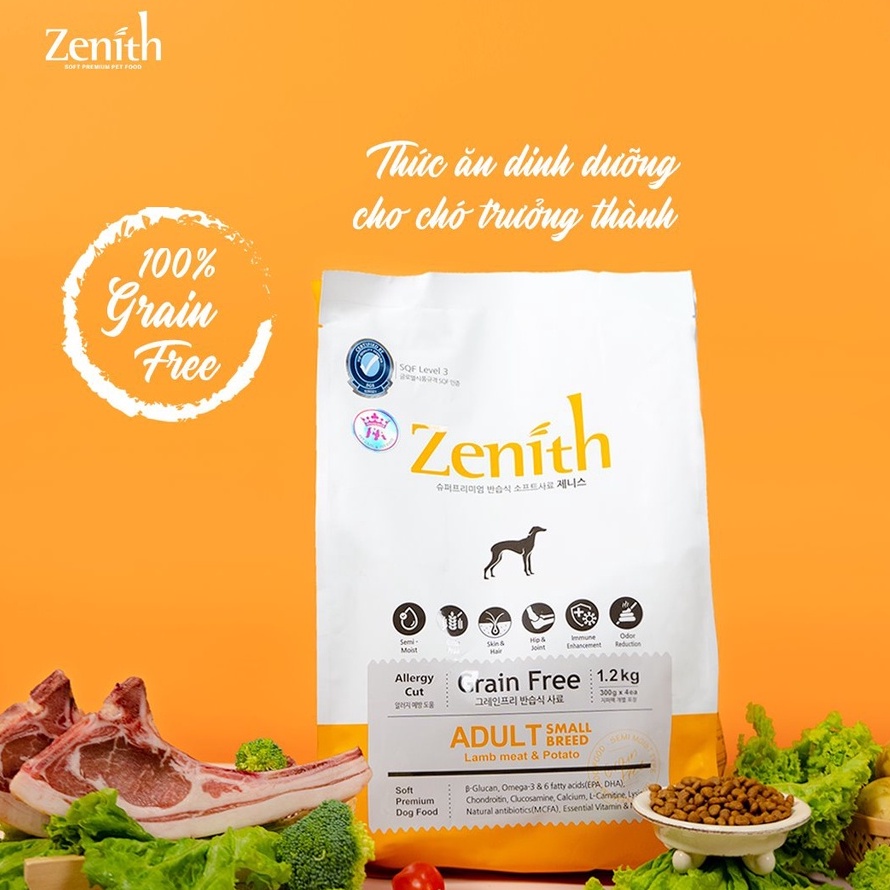 THỨC ĂN HẠT MỀM ZENITH - HÀN QUỐC CHO CHÓ LỚN